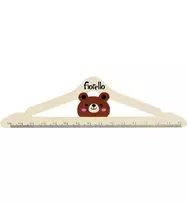 Medinė liniuotė 15cm MEŠKA-PAKABA