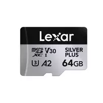 Lexar Professional SILVER PLUS microSDXC UHS-I Card 64GB
