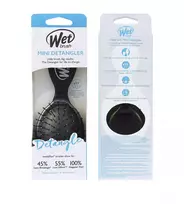 "Wet Brush Mini Detangler" plaukų šepetys juodas