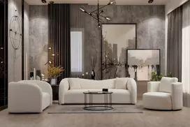 Dvivietė sofa Hanah Home Asos, kreminė, 76 x 75 x 170