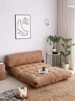 Dvivietė sofa-lova Hanah Home sulankstoma, kupranugaris, 120 x 79 x 75