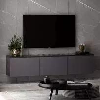 TV stovas, Hanah Home, antracitas, 160 x 35 x 32, cm