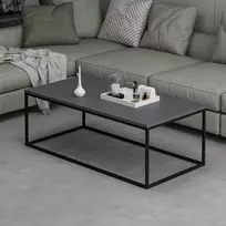 Kavos staliukas, Hanah Home, antracitas, 120 x 42 x 60, cm