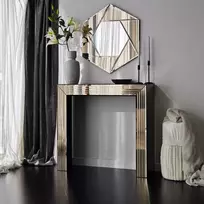 Veidrodis, Hanah Home, bronza, 60 x 70, cm