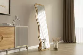 Veidrodis, Hanah Home, natūralus, 50 x 160 x 2,2, cm