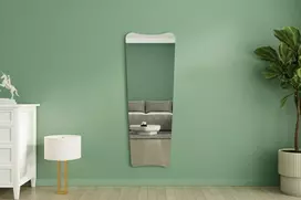 Veidrodis, Hanah Home, Smėlis, 55 x 150 x 2,2, cm