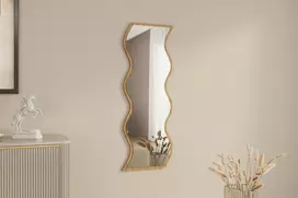 Veidrodis, Hanah Home, baltas Natūralus, 40 x 120 x 2,2, cm
