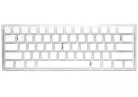 Ducky One 3 Aura White Mini Gaming Keyboard, RGB LED - MX-Speed-Silver (US)