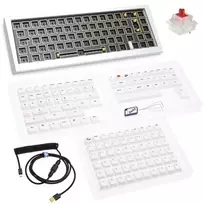Ducky Outlaw 65 Gaming Keyboard, Barebone - Silver (ISO)