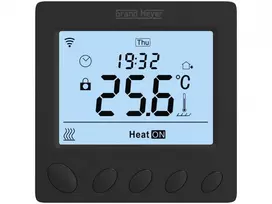 Programuojamas termostatas Grand Meyer W390 su WIFI (laidinis, savaitinis, potinkinis, 230V, 16A)