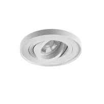Šviestuvas įleidžiamas Kanlux Tiny Bord, 10W, GU10, baltas