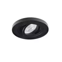 Šviestuvas įleidžiamas Kanlux Tiny Bord, 10W, GU10, juodas