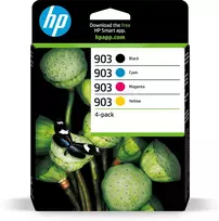 HP 903   4x juoda + trispalvė  rašalo kasetė