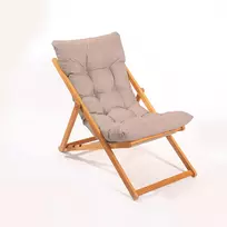 Sodo kėdė, Hanah Home, Brown Natūralus, 59 x 90 x 44, cm