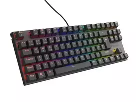 GAMING KEYBOARD GENESIS THOR 303 TKL DE RGB BACKLIGHT MECHANICAL BROWN BLACK HOT SWAP