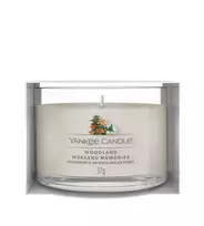 Kvapioji žvakė Yankee Candle Woodland Weekend Memories, 37 g