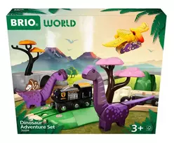 BRIO World 36094 – Dinozaurų nuotykių rinkinys