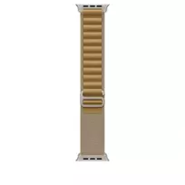 Apyrankė Apple Watch 49mm Tan Alpine Loop - Medium - Natural Titanium Finish