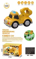 Construction Car Excavator on Magnets