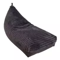 Sėdmaišis FJORD 130x80x20/70cm tamsiai pilka