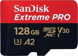 SanDisk Extreme PRO 128GB MicroSDXC Memory Card