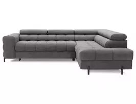 Kampinė sofa Ferucce, Loft, Pilkas