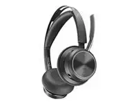 Ausinės Poly Voyager Focus 2 USB-C-C Headset Black