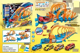 Extreme Race Track with Light and Sound Function 111pcs.