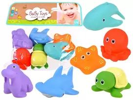 Rubber sea animals set of 6 A3510