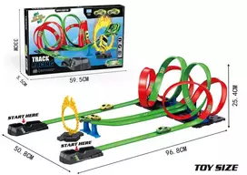 MEGA Launcher FIRE TRUCK Race Track