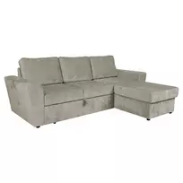 Kampinė sofa - lova INGMAR smėlio