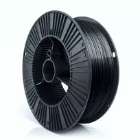 3D plastikas PLA juodas 1.75mm 3kg Rosa3D