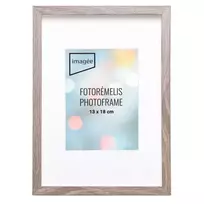 Rėmelis 21x30 AMRI med | su įgilintu pasportu nuotr. 13x18 | Ąžuolas | 14mm