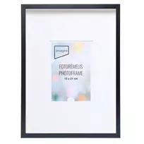 Rėmelis AMRI 30x40 med | su įgilintu pasportu nuotr. 15x20 | Juodas | 14mm