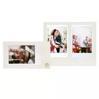 instax mini koliažinis nuotraukų rėmelis, baltas (3 nuotraukos)