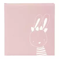Albumas GOLDBUCH 15436 Polly pink 30x31 cm| 60 psl | balti lapai| kampučiai/lipdukai [V]