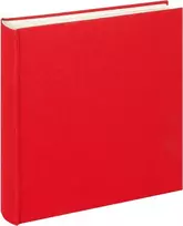 Albumas WALTHER FA-508-R Cloth red 30x30/100psl, balti lapai | kampučiai/lipdukai | knyginio rišimo