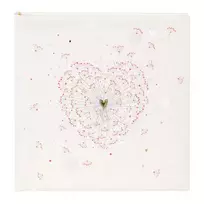 Albumas GOLDBUCH 08062 Golden heart  30x31/60psl |balti lapai| kampučiai/lipdukai [V]