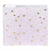 Albumas GOLDBUCH 17036 Finamente lilac 23x23cm, 10x15cm /200 foto kišeninis | knyginio rišimo