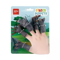 Pirštų lėlės dinozauras TRICERATOPSAS