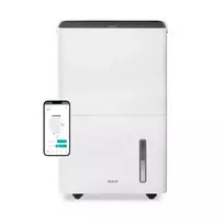 Duux Smart Dehumidifier | Bora | Suitable for rooms up to 50 m² | Water tank capacity 4 L | White