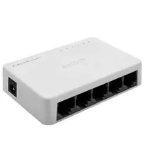 Qoltec 52245 Tinklo komutatorius 5 x RJ45 prievadai | 100Mbps | LAN