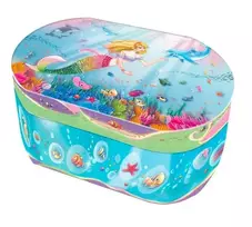 Pecoware Oval music box - Mermaid