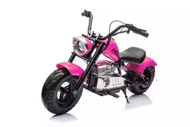 Motorcycle Chopper Warrior vehicle Pink