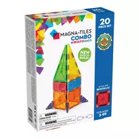 MAGNA-TILES MICROMAGS Konstruktorius „Combo“, 20 det.
