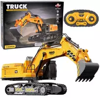Excavator model to assemble set 133ele + RC remote control controlled STEAM RC0695