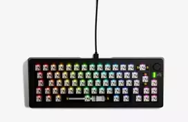 Klaviatūra Glorious GMMK 3 65% Custom Gaming Barebone, ISO Layout, Black GATA-2763