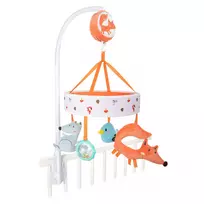 CANPOL BABIES muzikinė karusėlė kūdikio lovelei, FOX, 75/201
