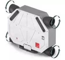 Rekuperatorius Zehnder ComfoAir Flex 250 HRV palubinis entalpinis (integruotas LAN modulis)