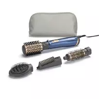 BaByliss AS965E plaukų formavimo šukos Karšto oro šepetys Šiltas Auksas, Žalsvai mėlyna 1000 W 2,5 m